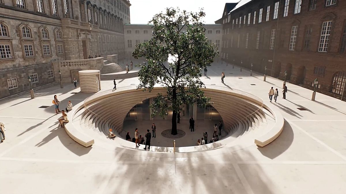 Budova dánského parlamentu se více otevře veřejnosti, architekti ji upravují podle starého severského vzoru